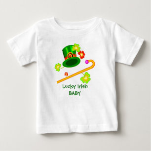 T-shirt Pour Bébé T-shirt bébé irlandais chanceux