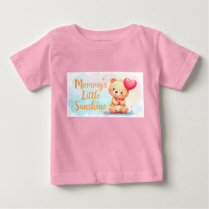 T-shirt Pour Bébé T-shirt bébé - Joli graphique d'ours en peluche po