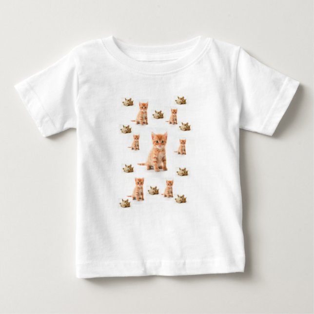 T-shirt Pour Bébé T-shirt bébé Kitten (Devant)