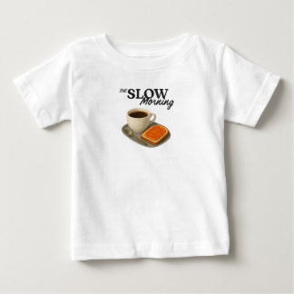 T-shirt Pour Bébé T-Shirt Bébé le Matin Lent