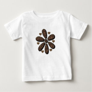 T-shirt Pour Bébé T-shirt bébé léopard