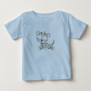 T-shirt Pour Bébé T-shirt bébé léopard mignon