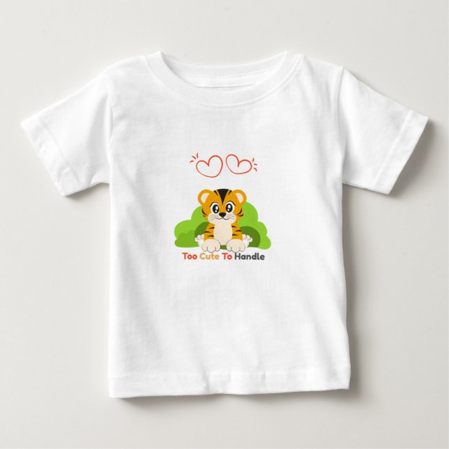 T-shirt Pour Bébé T shirt bébé mignon (Devant)