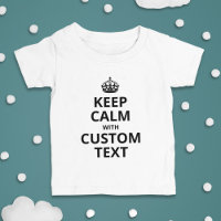 T-shirt bébé modèle de citation personnalisée « Ke