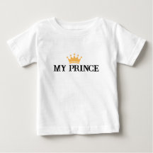 T-Shirt bébé modèle Mon Prince