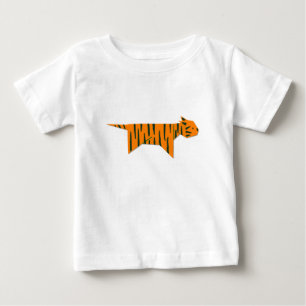T-shirt Pour Bébé T-shirt bébé Origami Tiger