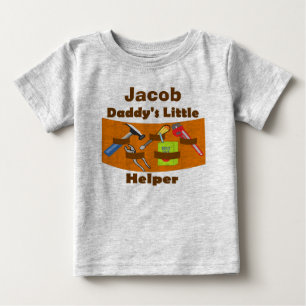 T-shirt Pour Bébé T-shirt bébé personnalisé "petit aide de papa"