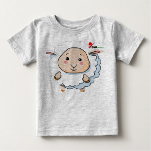 T-shirt Pour Bébé T-shirt bébé Petit Agneau