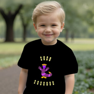 T-shirt Pour Bébé T-shirt bébé pourpre monstre