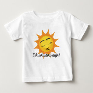 T-shirt Pour Bébé T-shirt bébé : Prends une sieste (blanc)