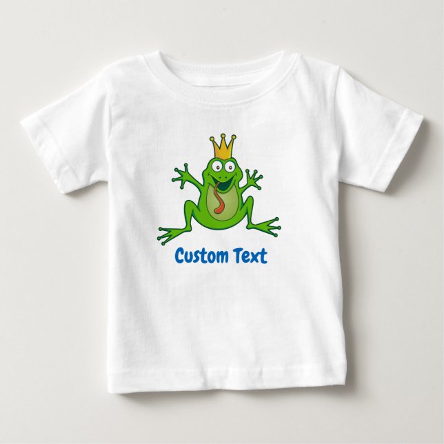 T-shirt Pour Bébé T-shirt bébé Prince de grenouille (Devant)