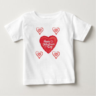 T-shirt Pour Bébé T-shirt bébé Saint Valentin