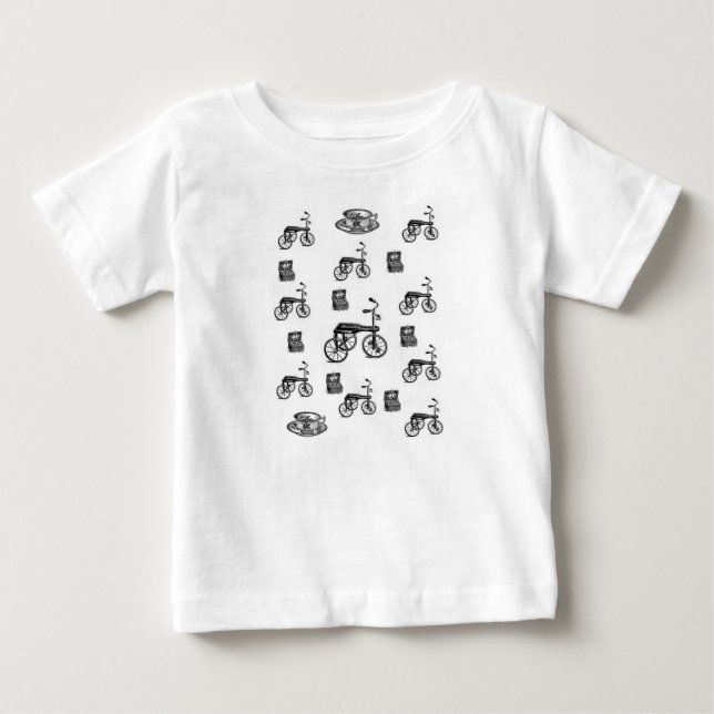 T-shirt Pour Bébé T-shirt bébé victorien (Devant)
