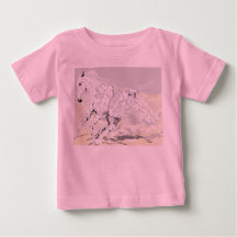 T-shirt bébé White Stallion