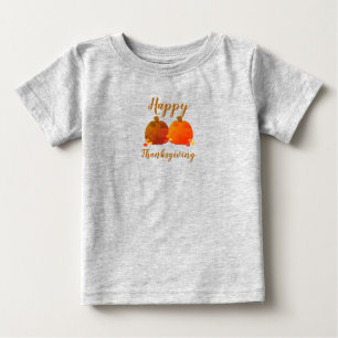 T-shirt Pour Bébé T-shirt Citrouille bébé automne/automne