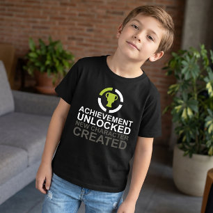T-shirt Pour Bébé T-shirt d'annonce de bébé gamer