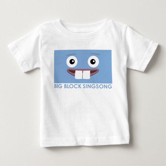 T-shirt Pour Bébé T-shirt de bébé de dents de BBSS (Devant)