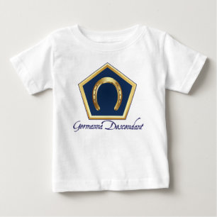 T-shirt Pour Bébé T-shirt de bébé de descendant de Germanna