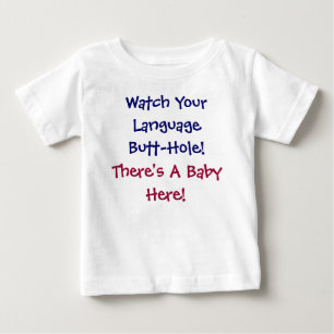 T-shirt Pour Bébé T-shirt de bébé d'insulte d'humour