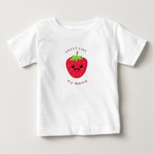 T-shirt Pour Bébé T-shirt fraise bébé