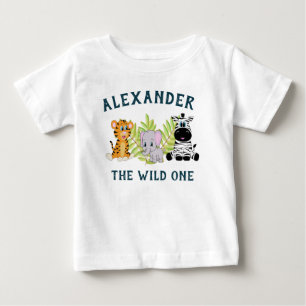 T-shirt Pour Bébé T-shirt garçon sauvage d'un bébé