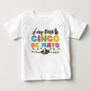 T-shirt Pour Bébé T-Shirt-Mon Premier Cinco de Mayo Bébé
