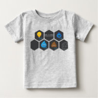 T-shirt peigne de bébé