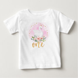 T-shirt Pour Bébé T-Shirt, princesse Swan, premier anniversaire