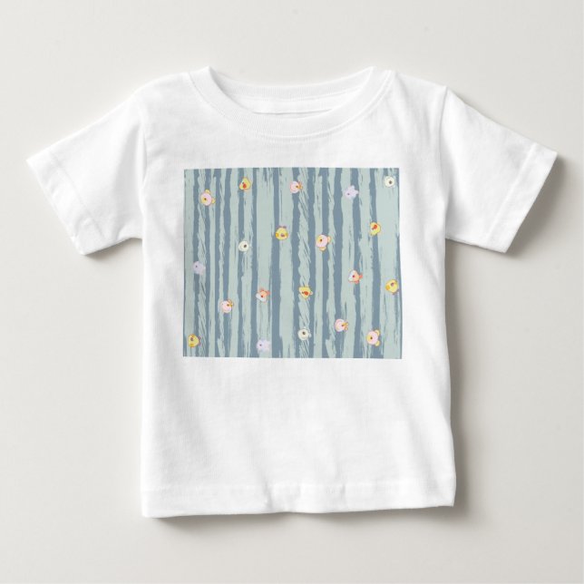 T-shirt Pour Bébé T‑Shirt – Whimsy Faces (Devant)