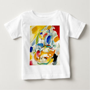 T-shirt Pour Bébé Tableau de bataille maritime de Kandinsky 1913
