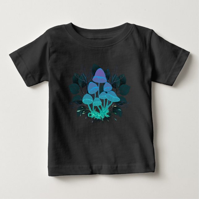 T-shirt Pour Bébé Tabourets dans Bushes (Devant)