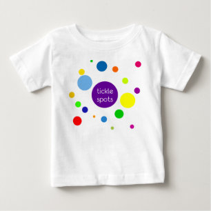 T-shirt Pour Bébé Taches de chatouillement