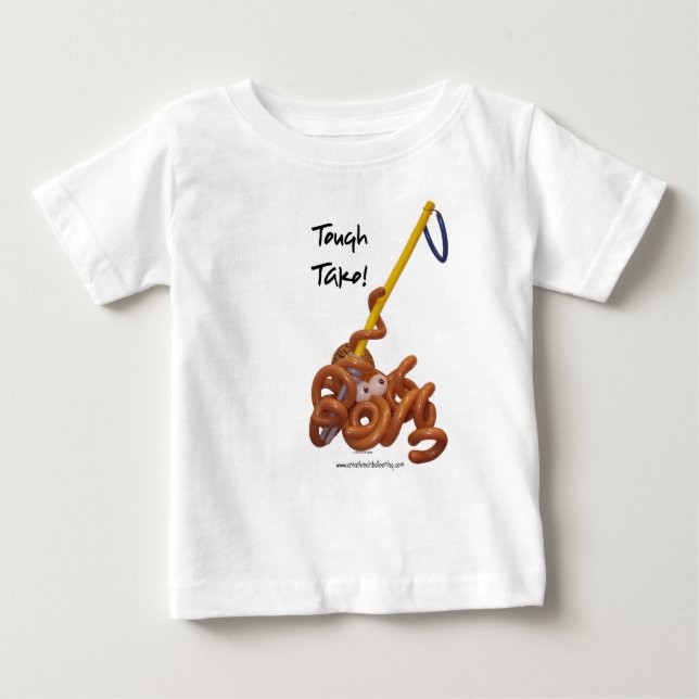 T-shirt Pour Bébé Tako dur ! (Devant)