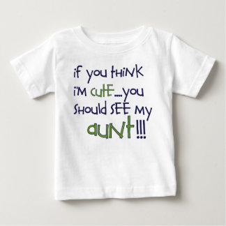 T-shirt Pour Bébé tante