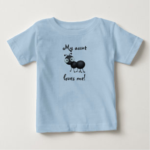 T-shirt Pour Bébé Tante / Tante