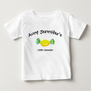 T-shirt Pour Bébé Tante Vêtements de bébé petite douceur nièce Nephe