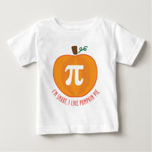 T-shirt Pour Bébé Tarte de citrouille futé