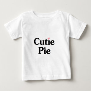 T-shirt Pour Bébé Tarte de Cutie