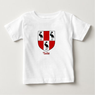 T-shirt Pour Bébé Tate Family Shield