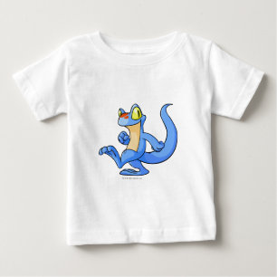 T-shirt Pour Bébé Techo bleu