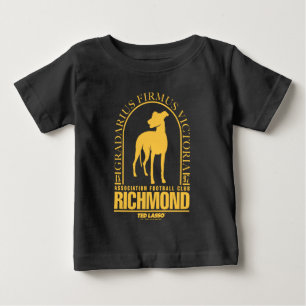 T-shirt Pour Bébé Ted Lasso AFC Richmond Gold Arched Logo