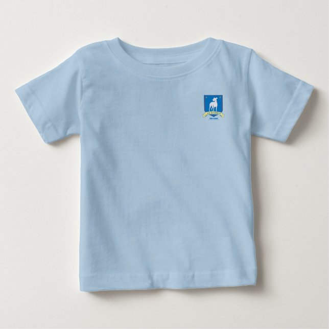 T-shirt Pour Bébé Ted Lasso | Logo de l'équipe AFC Richmond (Devant)