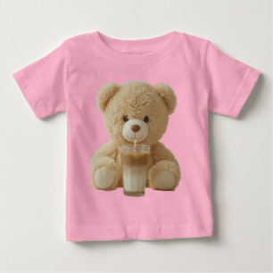 T-shirt Pour Bébé Teddy Bear Cold Brew 