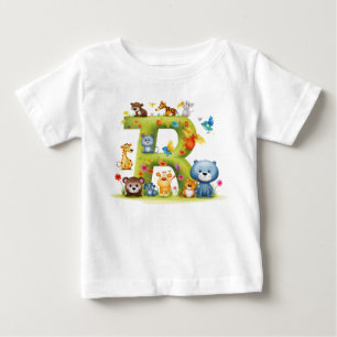 T-shirt Pour Bébé "Tee d'enfant personnalisée avec R Magic"