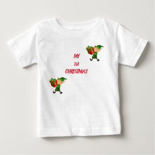 T-shirt Pour Bébé TEE FOR ***BABY'S 1st CHRISTMAS***
