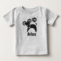 Tee - shirt-Bélier de bébé de zodiaque