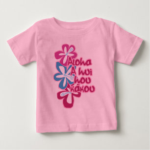 T-shirt Pour Bébé Tee - shirts du nourrisson à fleurs de Pokii