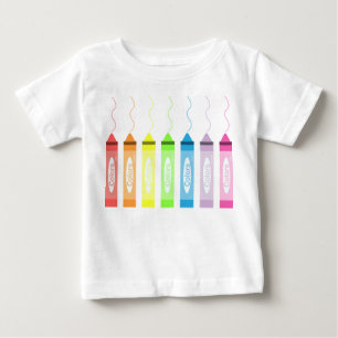 T-shirt Pour Bébé Temps de coloriage !