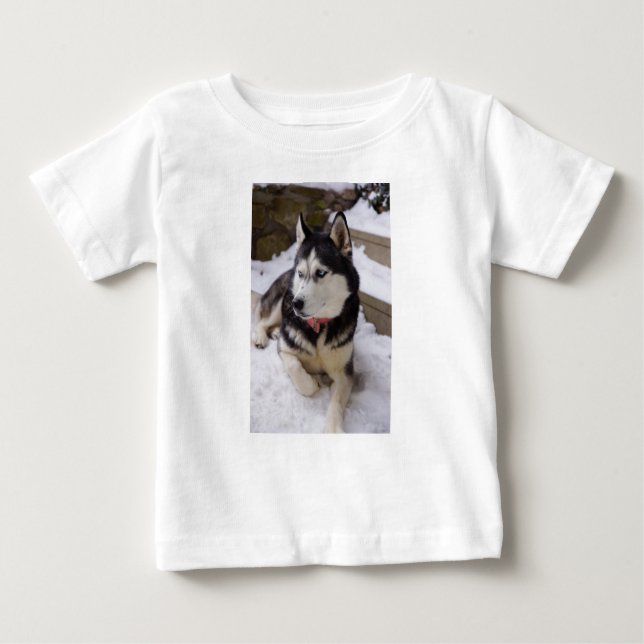 T-shirt Pour Bébé Temps De Repos (Devant)