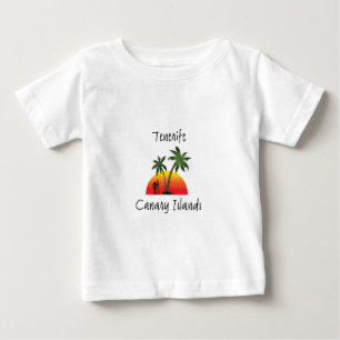 T-shirt Pour Bébé Ténérife - Îles Canaries